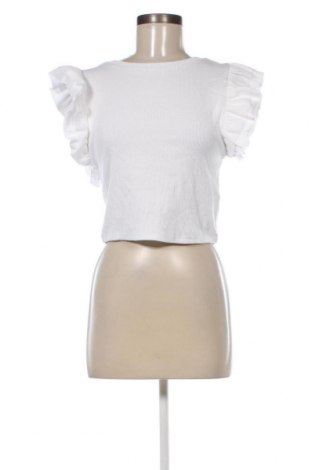 Damen Shirt Zara, Größe L, Farbe Weiß, Preis 32,01 €