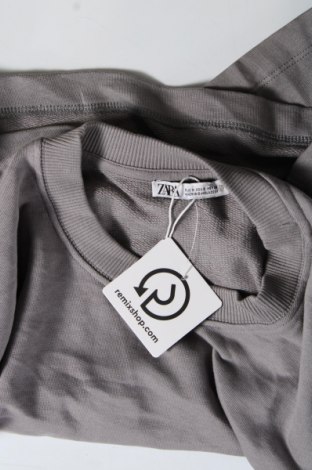 Γυναικεία μπλούζα Zara, Μέγεθος S, Χρώμα Γκρί, Τιμή 4,18 €
