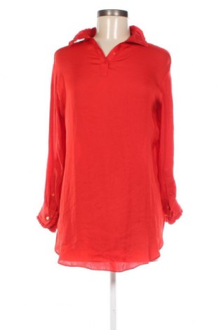 Дамска блуза Zara, Размер XS, Цвят Червен, Цена 9,45 лв.