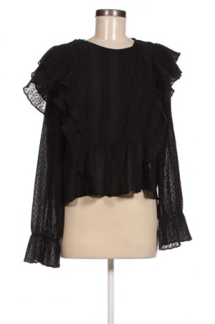 Γυναικεία μπλούζα Zara, Μέγεθος L, Χρώμα Μαύρο, Τιμή 7,87 €