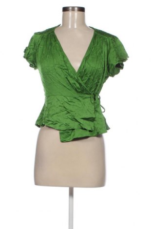 Bluză de femei Zara, Mărime M, Culoare Verde, Preț 19,74 Lei