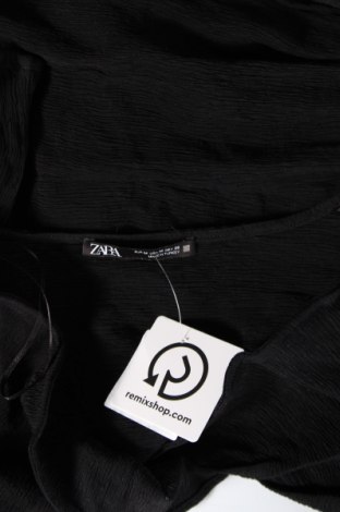 Дамска блуза Zara, Размер M, Цвят Черен, Цена 12,15 лв.
