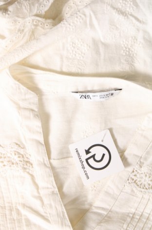 Γυναικεία μπλούζα Zara, Μέγεθος S, Χρώμα Εκρού, Τιμή 7,87 €