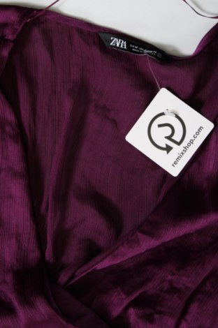 Damen Shirt Zara, Größe M, Farbe Lila, Preis 8,40 €