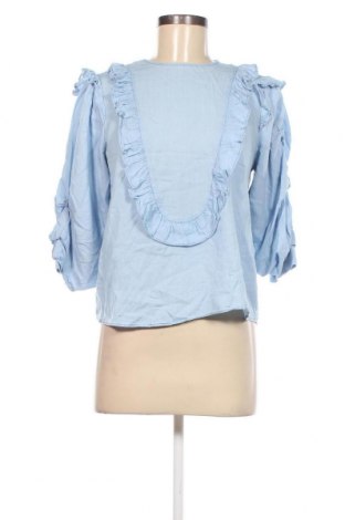 Damen Shirt Zara, Größe S, Farbe Blau, Preis 8,46 €