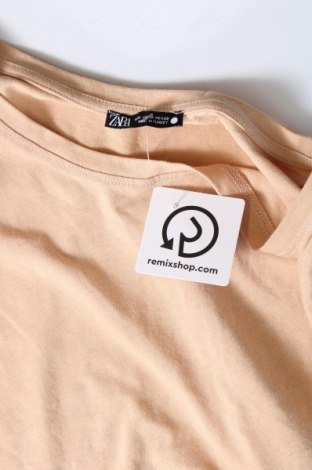 Γυναικεία μπλούζα Zara, Μέγεθος M, Χρώμα  Μπέζ, Τιμή 4,33 €