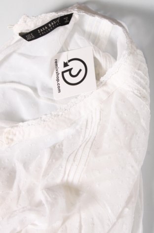 Дамска блуза Zara, Размер M, Цвят Бял, Цена 15,42 лв.