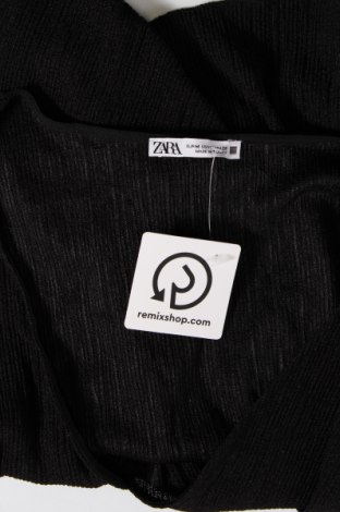 Γυναικεία μπλούζα Zara, Μέγεθος M, Χρώμα Μαύρο, Τιμή 4,33 €
