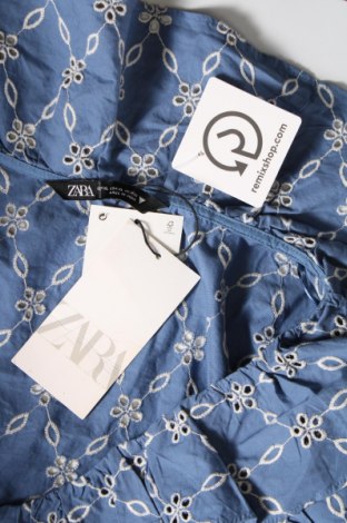 Bluză de femei Zara, Mărime XL, Culoare Albastru, Preț 111,08 Lei