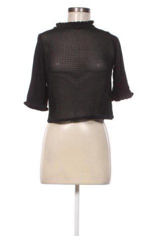 Дамска блуза Zara, Размер M, Цвят Черен, Цена 62,56 лв.