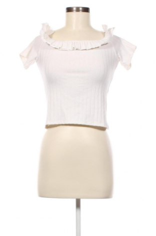 Дамска блуза Zara Trafaluc, Размер S, Цвят Бял, Цена 7,00 лв.