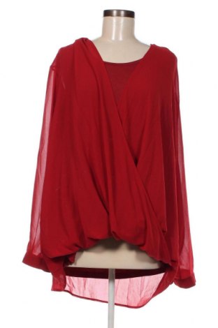 Дамска блуза Zizzi, Размер XL, Цвят Червен, Цена 23,29 лв.