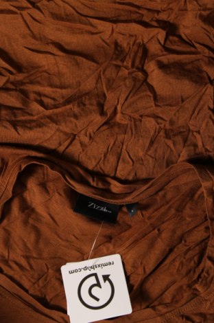 Γυναικεία μπλούζα Zizzi, Μέγεθος L, Χρώμα Καφέ, Τιμή 8,79 €