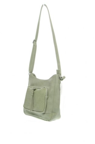 Дамска чанта Bpc Bonprix Collection, Цвят Зелен, Цена 18,43 лв.