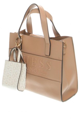 Γυναικεία τσάντα Guess, Χρώμα  Μπέζ, Τιμή 71,75 €