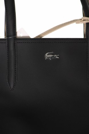 Дамска чанта Lacoste, Цвят Черен, Цена 255,55 лв.