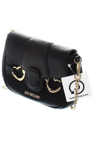 Дамска чанта Love Moschino, Цвят Черен, Цена 368,10 лв.