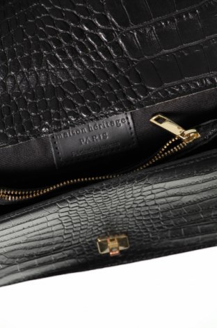 Дамска чанта Maison Heritage, Цвят Черен, Цена 407,55 лв.