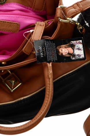 Γυναικεία τσάντα Nicole, Χρώμα Καφέ, Τιμή 35,88 €
