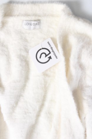 Damen Strickjacke, Größe S, Farbe Weiß, Preis € 5,45
