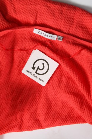 Damen Strickjacke, Größe L, Farbe Rot, Preis 4,84 €