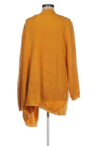Γυναικεία ζακέτα, Μέγεθος 3XL, Χρώμα Κίτρινο, Τιμή 17,04 €