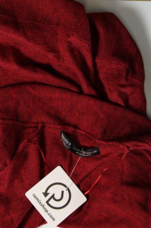 Damen Strickjacke Bershka, Größe M, Farbe Rot, Preis 8,90 €