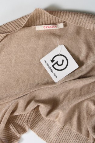 Damen Strickjacke Camaieu, Größe S, Farbe Beige, Preis 8,46 €