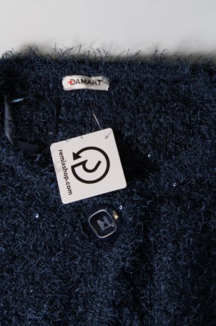 Damen Strickjacke Damart, Größe M, Farbe Blau, Preis 6,66 €