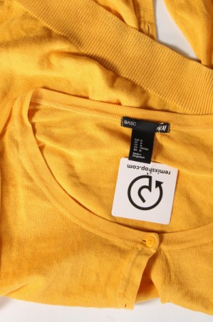 Дамска жилетка H&M, Размер M, Цвят Жълт, Цена 15,66 лв.