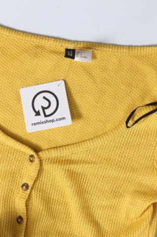 Дамска жилетка H&M Divided, Размер S, Цвят Жълт, Цена 6,38 лв.
