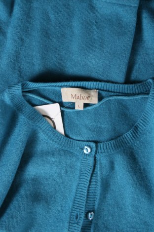 Damen Strickjacke Malva, Größe L, Farbe Blau, Preis 8,88 €
