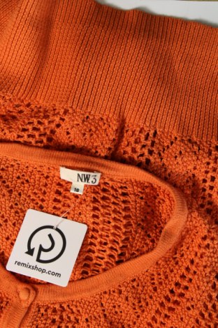 Damen Strickjacke N.w.3, Größe XL, Farbe Orange, Preis € 15,33