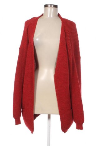 Damen Strickjacke NA-KD, Größe XL, Farbe Rot, Preis 12,58 €