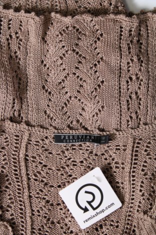 Damen Strickjacke Peruvian Connection, Größe M, Farbe Beige, Preis 33,40 €