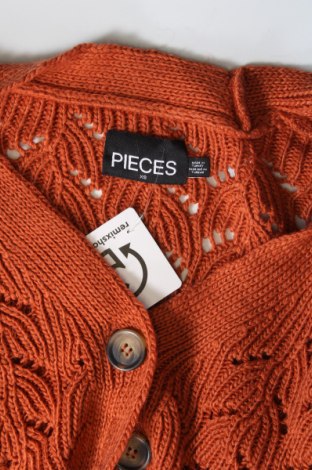 Cardigan de damă Pieces, Mărime XS, Culoare Portocaliu, Preț 37,15 Lei