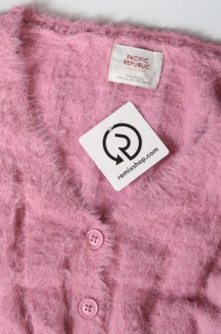 Damen Strickjacke Pull&Bear, Größe XS, Farbe Rosa, Preis € 4,84