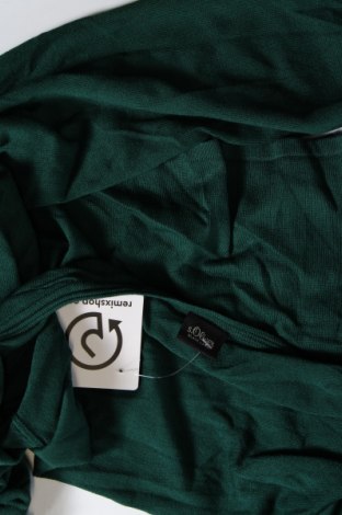 Дамска жилетка S.Oliver Black Label, Размер L, Цвят Зелен, Цена 34,10 лв.