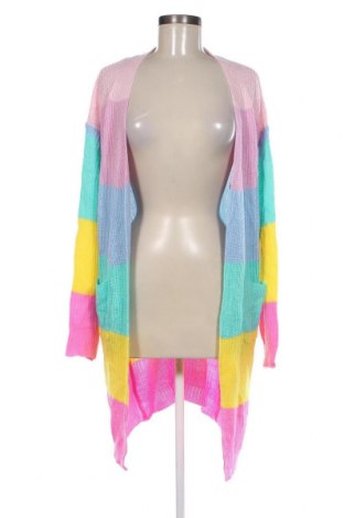 Damen Strickjacke SHEIN, Größe M, Farbe Mehrfarbig, Preis 10,09 €