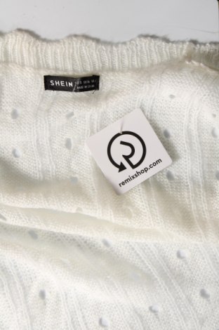Damen Strickjacke SHEIN, Größe S, Farbe Weiß, Preis 8,88 €