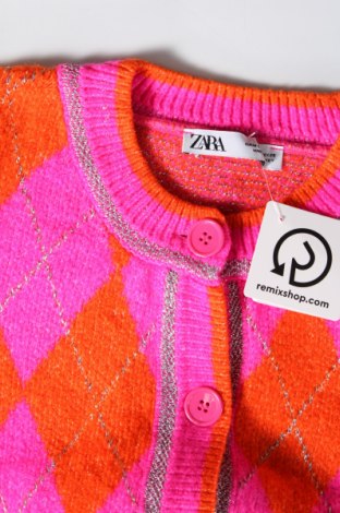 Damen Strickjacke Zara, Größe M, Farbe Mehrfarbig, Preis € 18,79
