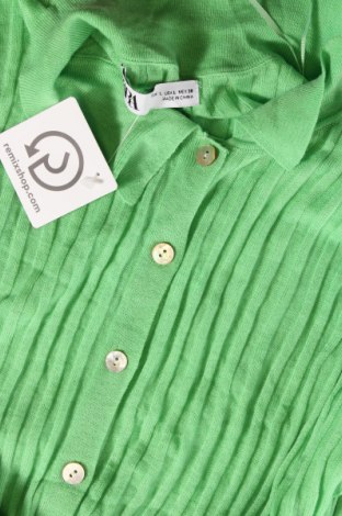Дамска жилетка Zara, Размер L, Цвят Зелен, Цена 5,40 лв.
