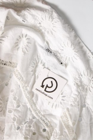 Γυναικεία ζακέτα Zara, Μέγεθος L, Χρώμα Λευκό, Τιμή 13,81 €