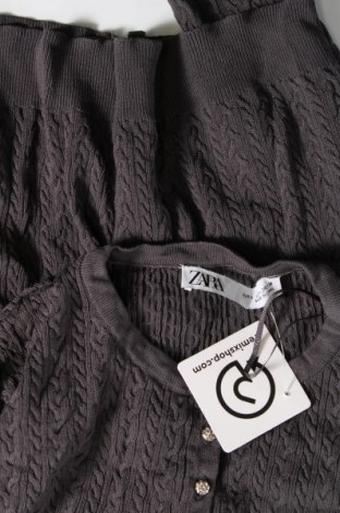 Damen Strickjacke Zara, Größe M, Farbe Grau, Preis 8,46 €