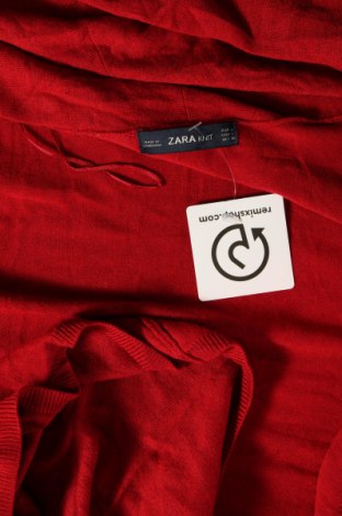 Γυναικεία ζακέτα Zara Knitwear, Μέγεθος L, Χρώμα Κόκκινο, Τιμή 4,34 €