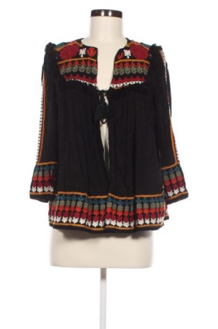 Cardigan de damă Zara Trafaluc, Mărime S, Culoare Negru, Preț 29,31 Lei