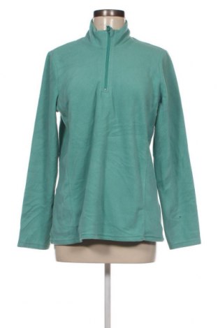 Дамска поларена блуза Laura Torelli, Размер L, Цвят Зелен, Цена 8,36 лв.