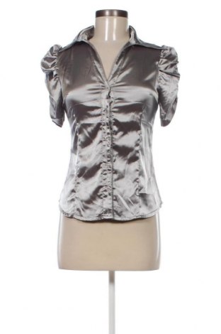 Γυναικείο πουκάμισο, Μέγεθος XS, Χρώμα Γκρί, Τιμή 15,46 €