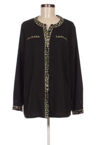 Γυναικείο πουκάμισο, Μέγεθος XL, Χρώμα Μαύρο, Τιμή 6,96 €