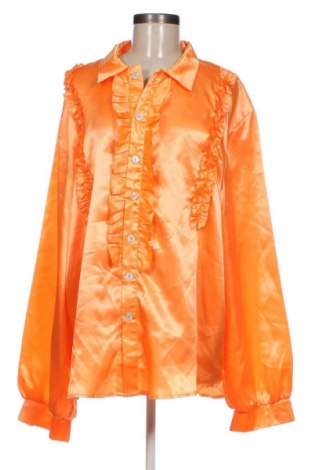 Damenbluse, Größe 3XL, Farbe Orange, Preis 9,57 €